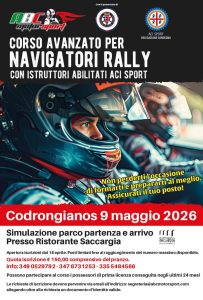 Corso Navigatori Avanzato – ABC Motor Sport