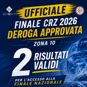 Via libera dalla Commissione Rally: i piloti sardi concorreranno per la Finale CRZ