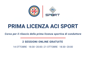 Corso per il rilascio della Prima Licenza ACI Sport 